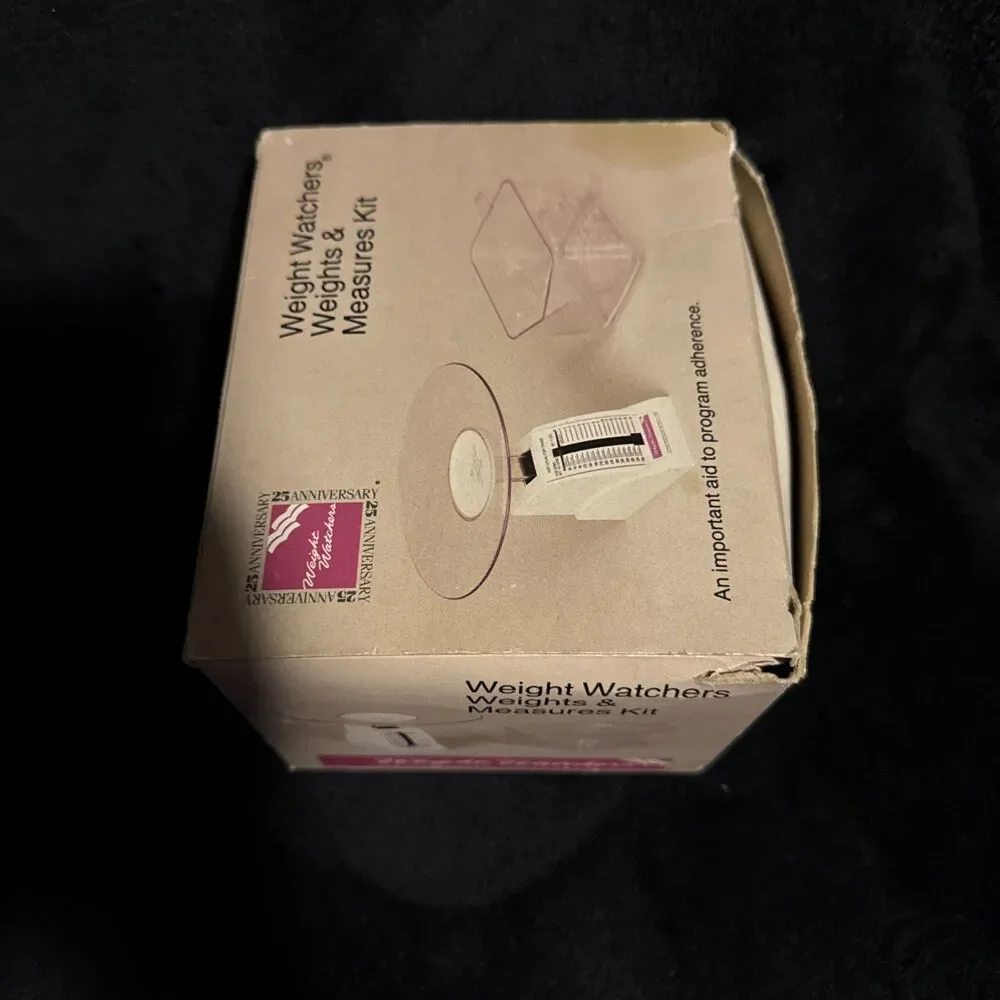 Vintage 1987 Weight Watchers Weights & Measures Kit Scale